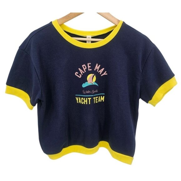 Anthropologie Daily Practice Womems M shrunken Vintage Sweatshirt Tee NWT - Picture 3 of 14